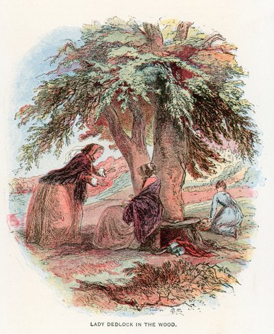 Kasvetli Ev için İllüstrasyon by Hablot Knight Browne