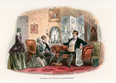Kasvetli Ev için İllüstrasyon by Hablot Knight Browne