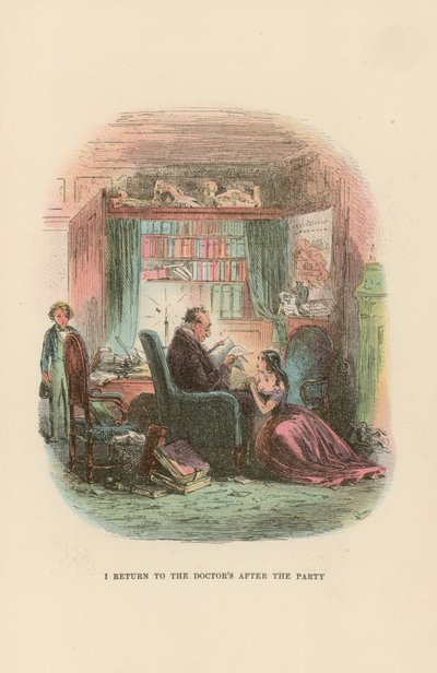 Illustration for David Copperfield  by Hablot Knight Browne