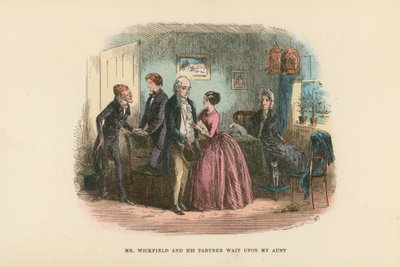 Illustration for David Copperfield  by Hablot Knight Browne