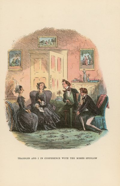 Illustration for David Copperfield  by Hablot Knight Browne