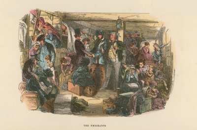 David Copperfield için İllüstrasyon by Hablot Knight Browne