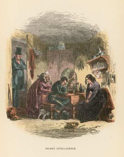 Illustration for Dombey and Son  by Hablot Knight Browne