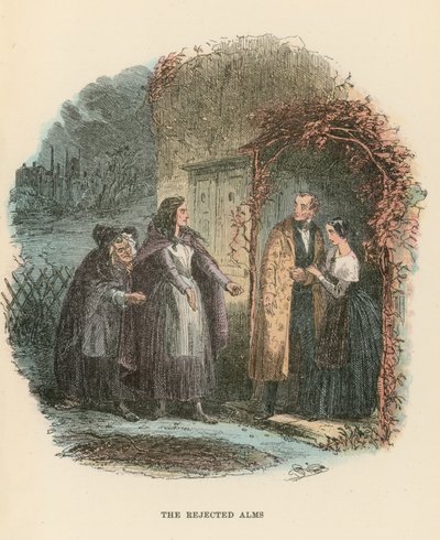 Dombey ve Oğul için İllüstrasyon by Hablot Knight Browne