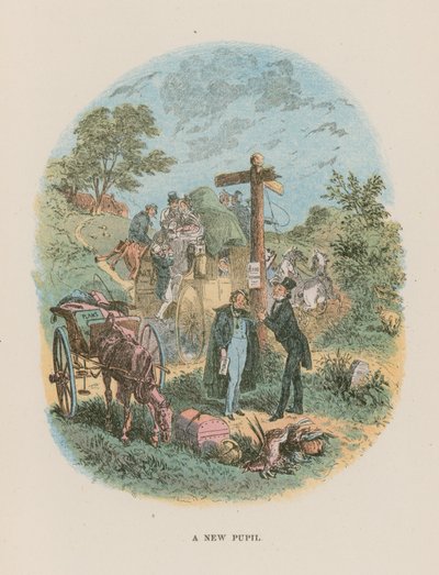 Illustration for Martin Chuzzlewit  by Hablot Knight Browne