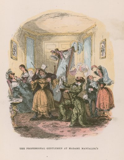 Illustration for Nicholas Nickleby  by Hablot Knight Browne