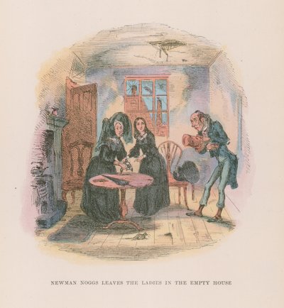 Illustration for Nicholas Nickleby  by Hablot Knight Browne