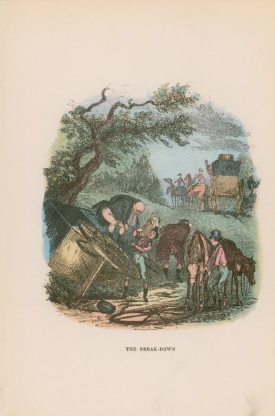 Illustration for Pickwick Papers  by Hablot Knight Browne