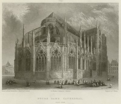 Notre Dame Katedrali, Doğu Yakası by Hablot Knight Browne