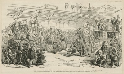 Güneydoğu demiryolu terminalinde, London Bridge