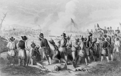 8 Ocak 1813 New Orleans Savaşı by Hammatt Billings