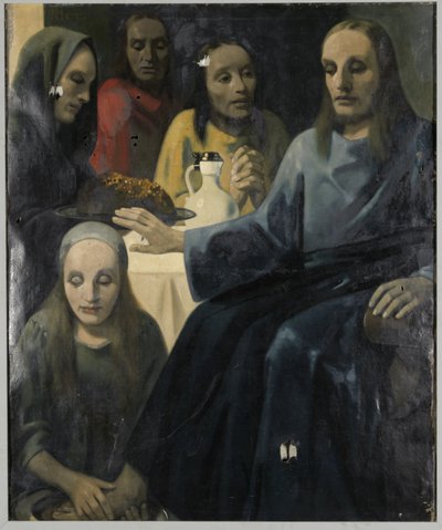 Ayakların yıkanması by Han van Meegeren