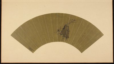 Bir seyyar satıcı ve aya bakan bir çocuk, Edo dönemi, 17. yüzyılın sonu-18. yüzyılın başı. by Hanabusa Itcho