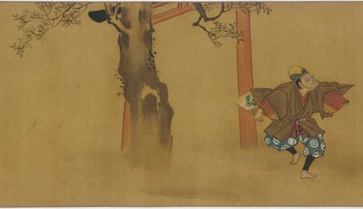 Popüler Tanrılar, Bilgeler ve Ölümsüzler, 17. yüzyılın sonları ve 18. yüzyılın başlarında. by Hanabusa Itcho