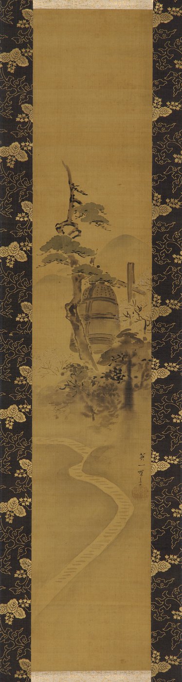 Tapınak çanı, Edo dönemi, 17. yüzyılın ortası - 18. yüzyılın başı. by Hanabusa Itcho