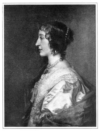 Fransız Henrietta Maria 1609-1669, 1899. by Hanfstaengel