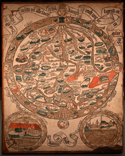 XV yüzyıl haritası, Kudüs