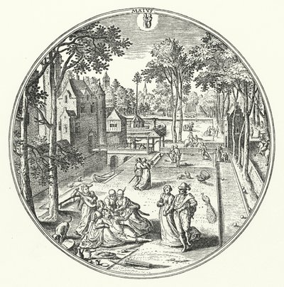 Mayıs (gravür) by Hans (after) Bol