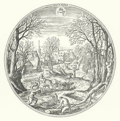Kasım (gravür) by Hans (after) Bol