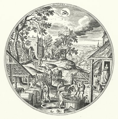 Ekim (gravür) by Hans (after) Bol
