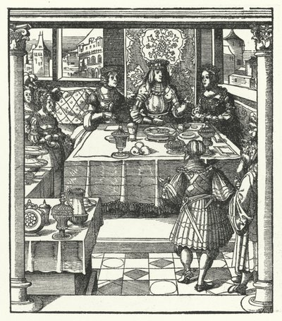 Avusturya Arşidükü Maximilian müstakbel eşi Burgundy Mary ve annesi Isabella of Bourbon