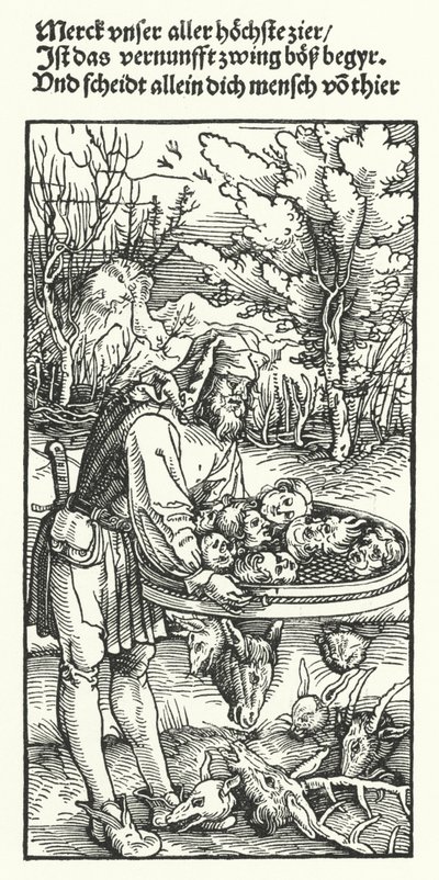 Arzular (gravür) by Hans (after) Burgkmair