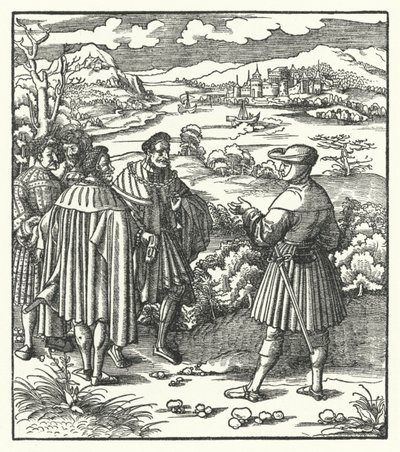 Kutsal Roma İmparatoru Maximilian I, c1496 (gravür) by Hans (after) Burgkmair