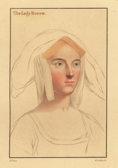 Alice London veya Catherine Clifton veya Catherine Parr., 1812 (gravür) by Hans (after) Holbein the Younger
