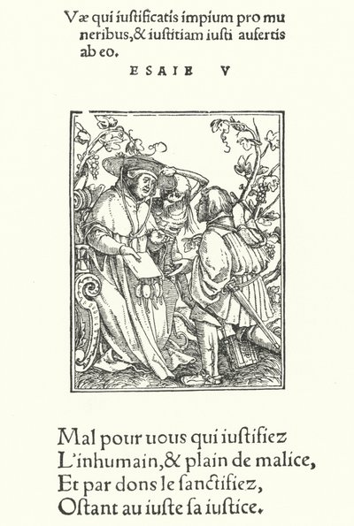 Kardinal (gravür) by Hans (after) Holbein the Younger