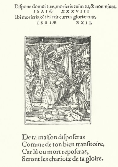 İmparator (gravür) by Hans (after) Holbein the Younger