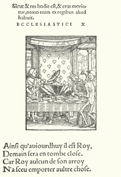 Kral (gravür) by Hans (after) Holbein the Younger