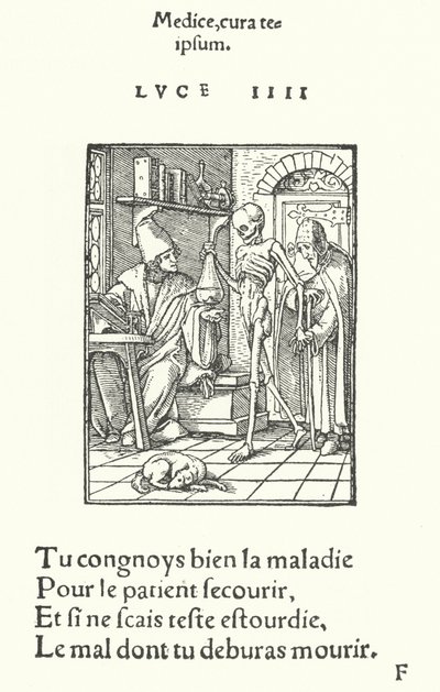 Hekim (gravür) by Hans (after) Holbein the Younger