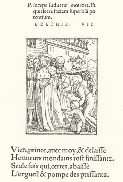 Prens Seçmen (gravür) by Hans (after) Holbein the Younger