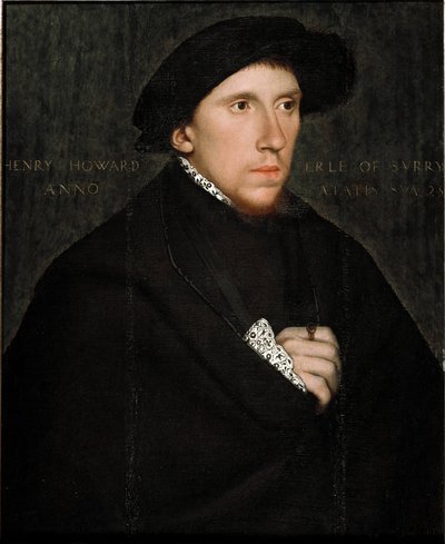 Henry Howard (1517-1547), İngiliz şair ve cariye portresi. Hans Holbein