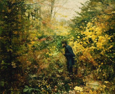 Avcı, 1887 by Hans Andersen Brendekilde