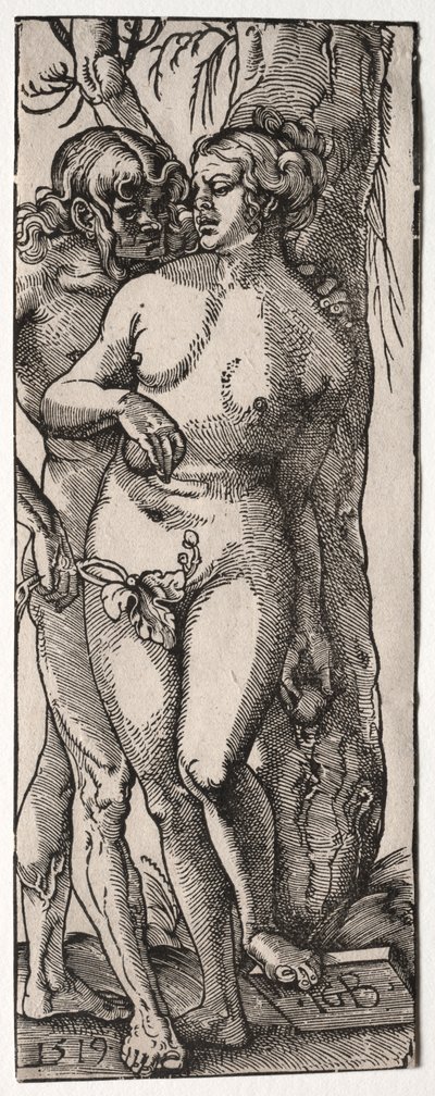Adem ve Havva by Hans Baldung