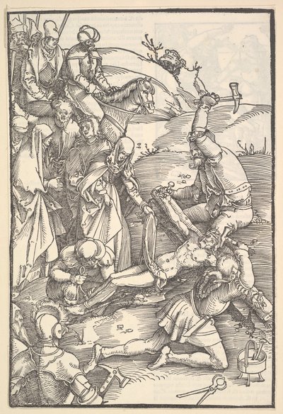 İsa Çarmıha Çivilendi, vers: İsa Çarmıha Çivilendi, Speculum Passionis Dom..., 1507