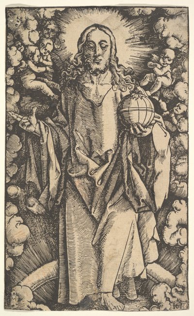 Küreli İsa, 15-16. Yüzyıl. by Hans Baldung