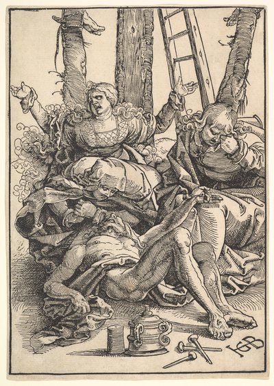 İsa için Ağıt, 1510. by Hans Baldung