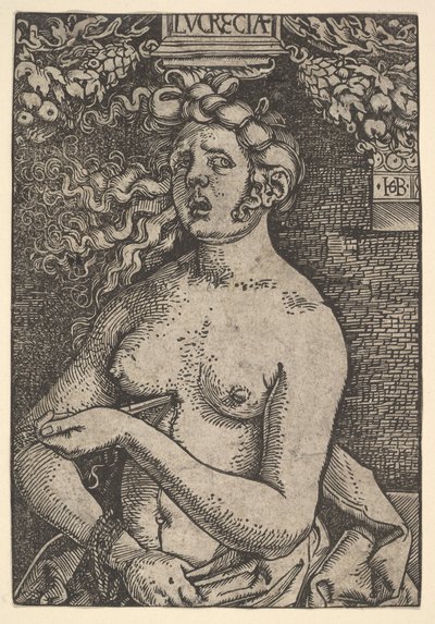 Lucretia, yaklaşık 1519. by Hans Baldung