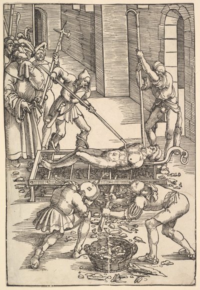 St. Lawrence Şehitliği, yak. 1505. by Hans Baldung