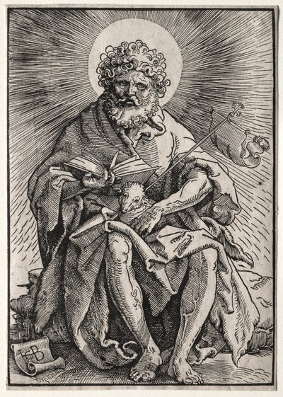 Vaftizci Yahya, yak. 1518-19. by Hans Baldung