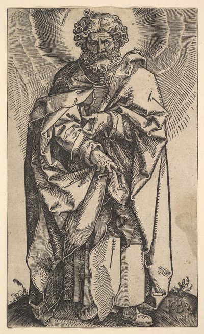 İsa ve Havarilerden Aziz Philip, 1519. by Hans Baldung