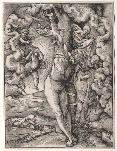 Büyük Aziz Sebastian by Hans Baldung