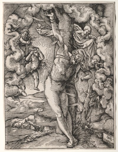 Büyük Aziz Sebastian, 1514. by Hans Baldung