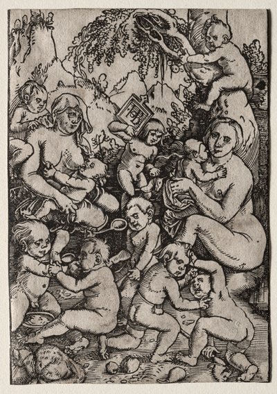 iki anne by Hans Baldung