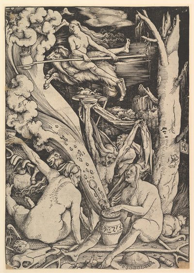 Cadılar, 1510. by Hans Baldung