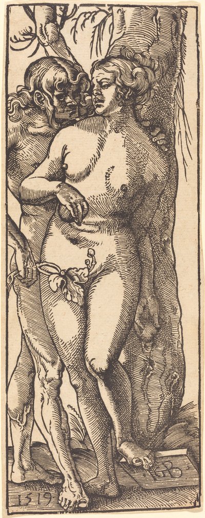 Adem ve Havva by Hans Baldung Grien