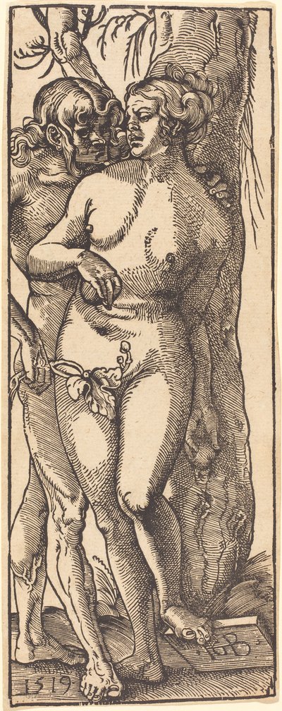 Adem ve Havva, 1519 by Hans Baldung Grien
