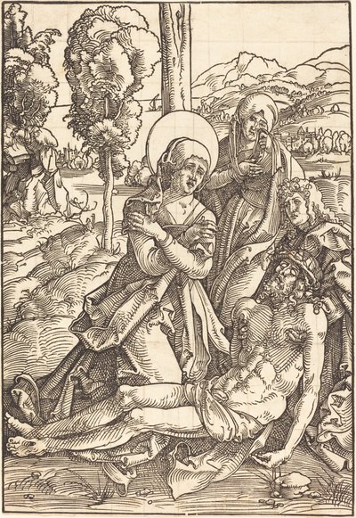 İsa için ağıt by Hans Baldung Grien